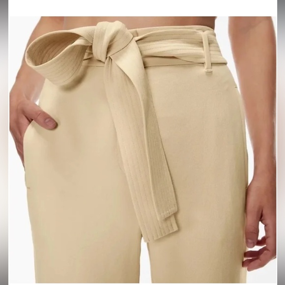 Aritzia Wilfred Tie-Front Pant - Picture 3 of 11